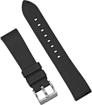 R Bands intent scrubbiness appoint subdivide FKM Rubber Sport Dive Watch Band Strap - Quick Release Spring Bars - 20mm 22mm B & 