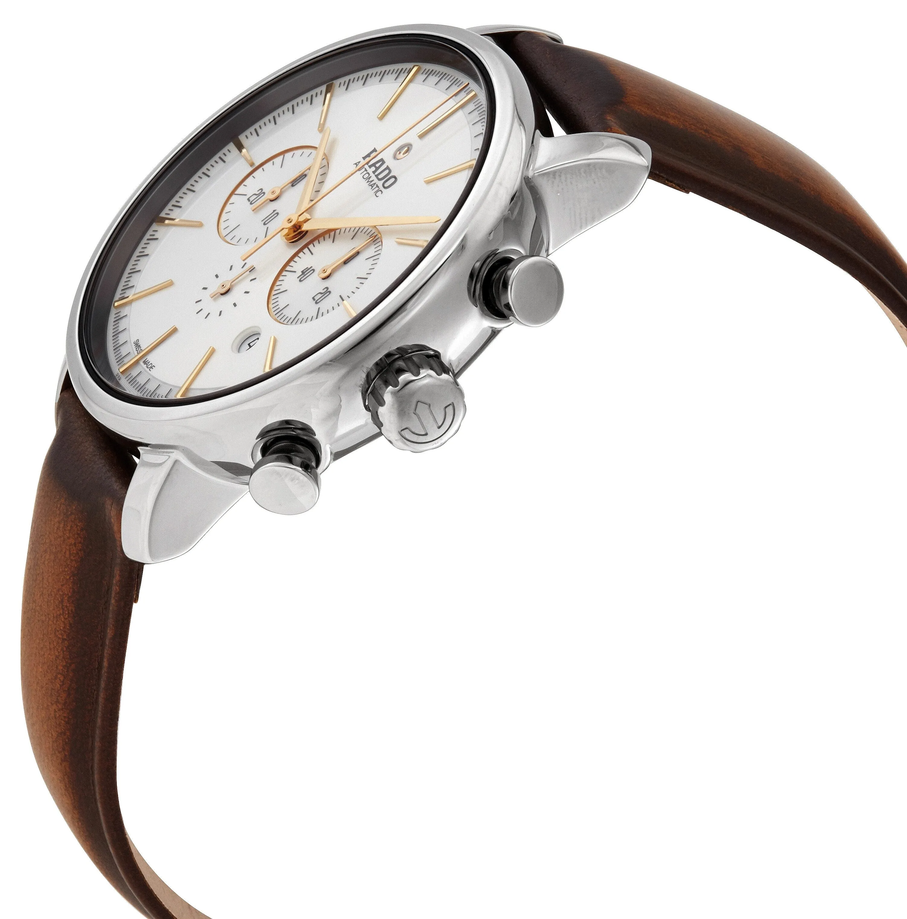 Rado DiaMaster XXL Silver Dial Men's Chronograph Watch R14076106