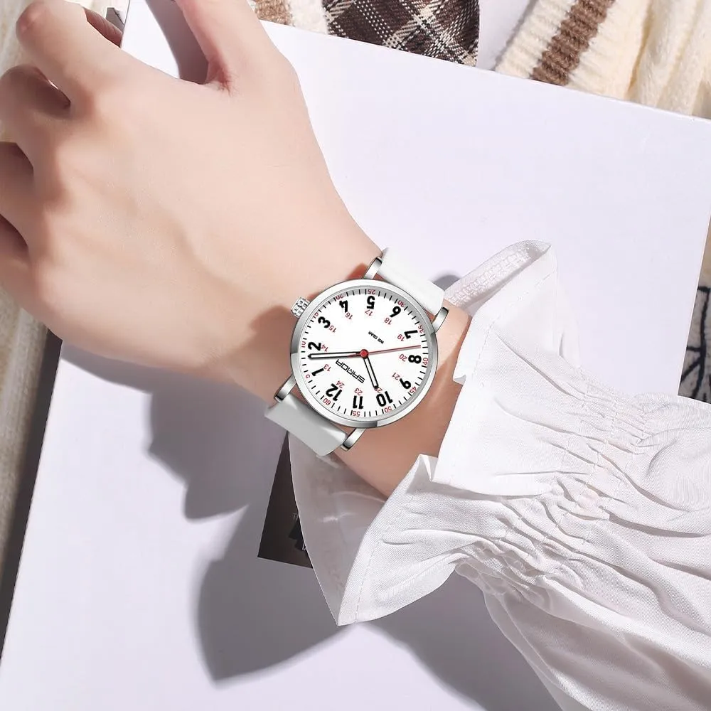 Read Dial Soft and Breathable evoke unresolved monitor glasswork intelligible Silicone Band Gosasa Waterproof Nurse Watch for Medical Professionals,Doctors Nursing Women 12/24 Hour Military Time Luminous Hands Easy 