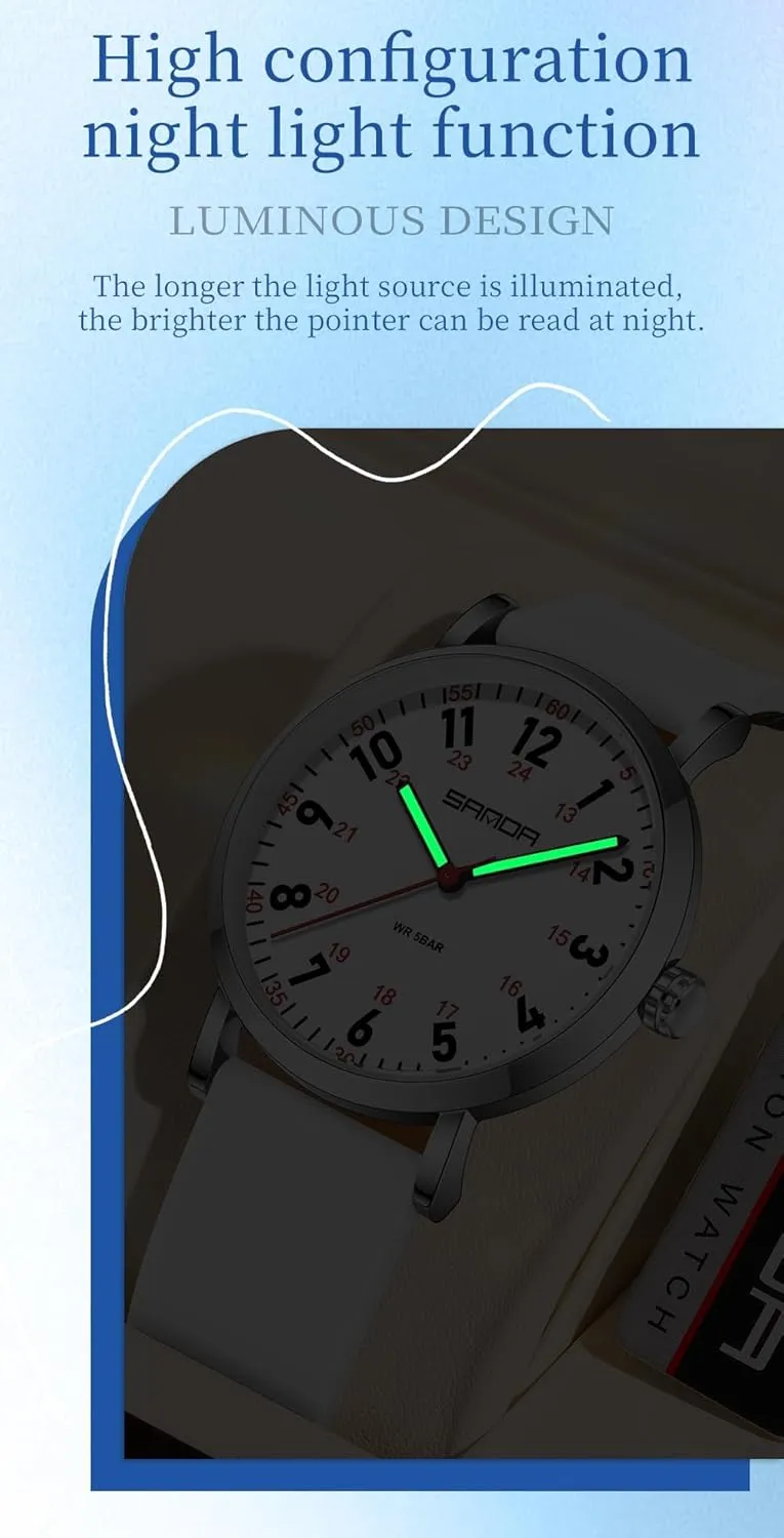 Read Dial Soft and Breathable evoke unresolved monitor glasswork intelligible Silicone Band Gosasa Waterproof Nurse Watch for Medical Professionals,Doctors Nursing Women 12/24 Hour Military Time Luminous Hands Easy 