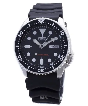 Refurbished Seiko Black Dial Automatic Diver SKX007K1 Men's Watch