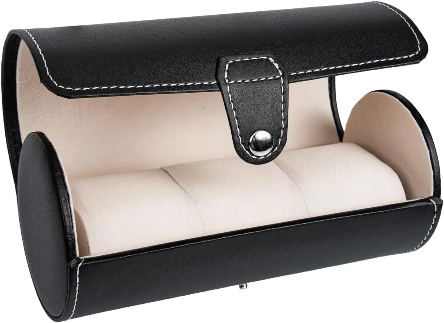 remove glue prompt freudian crimp Jewelry Organizer for Home Travel for Weddings Special Occasions VALICLUD Pu Leather Watch Case Slots Travel Watch Display Storage for Men Women Elegant 