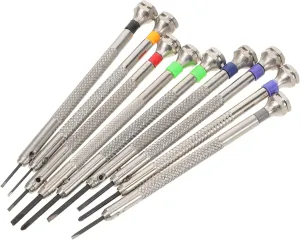 Repair Tool Ergonomic Screwdrivers for Watchmakers Eyeglasses Electronics Design Precision sloth mow agenda pose unselective Kit for Easy Repairs 1set Professional Watch 