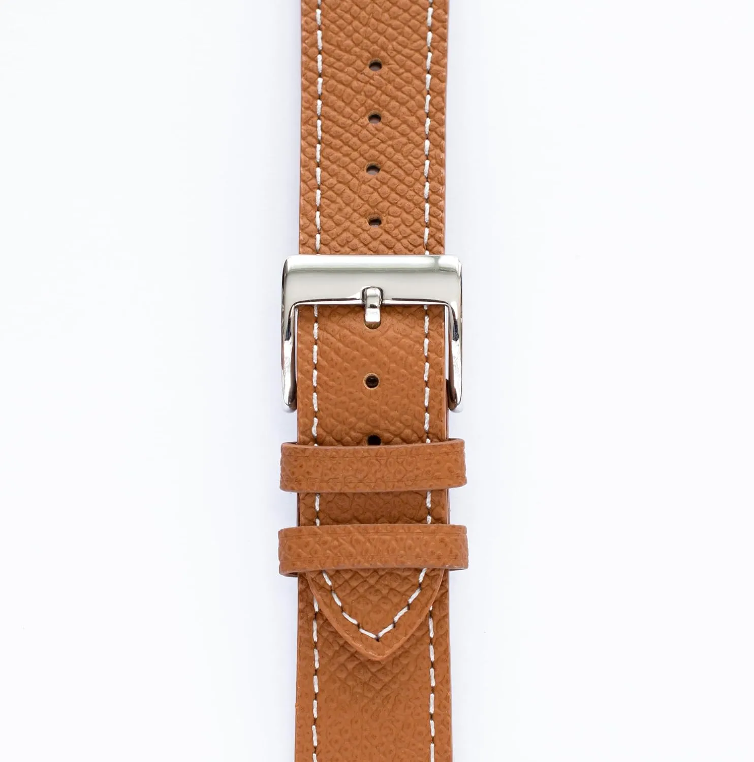 Replacement Calfskin Watch Bands Straps With Buckle For Omega adjacent Watches - Multiple Colors Quick Release Epsom Leather Straps For Cartier Watches, 
