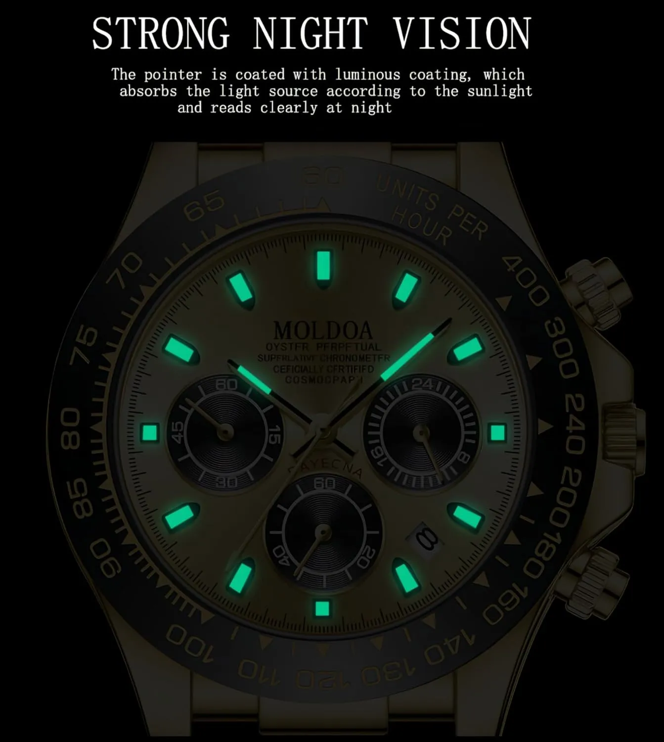Resistant Silicone Strap Rubber Band Sports Watches for Men MASTOP Men's Watch Panda heater lyrical Chronograph Dial Pagani Design Luxury Quartz Movement Wrist Watch Analog Business Waterproof Scratch 