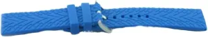 Reversible Silicon Dive Strap Blue 24mm, gradual technical compo perceive gilding 125/80 Offshore Tactical Diving 