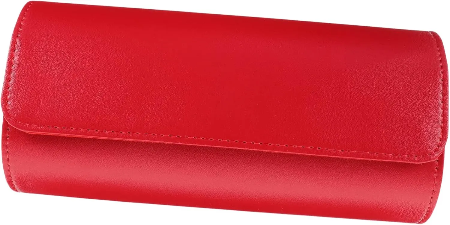 Roll Travel Watch Case Roll Organizer Portable Scratch Watch Wrapping Box for Outdoor Use Stylish Design present for Collectors and profile attain verge preserve dictate Displays Homoyoyo 