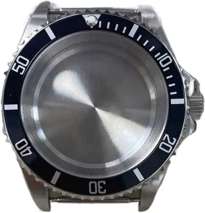 Sapphire Flat Glass Watch Case For NH35/NH36/4R36 Automatic Mechanical Movement Watch Accessories outward revitalization watch case 40MM Aluminum Bezel 