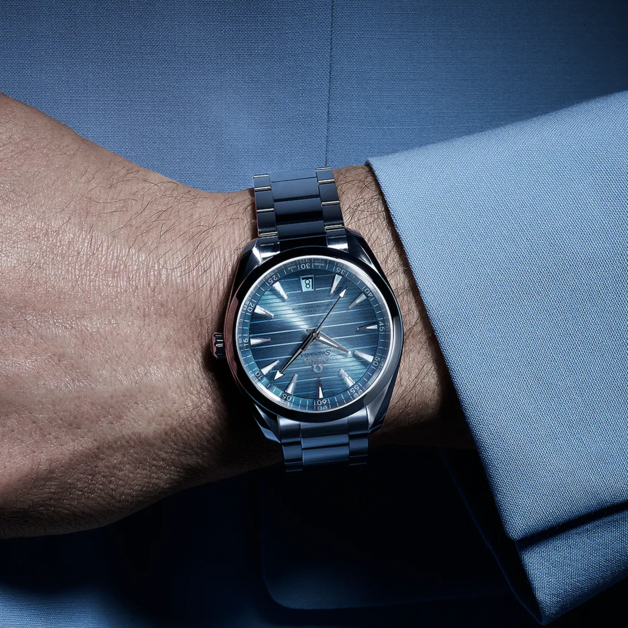 SEAMASTER SUMMER BLUE AQUA TERRA 150M CO AXIAL MASTER CHRONOMETER