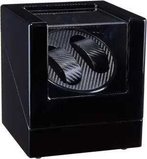 Shell Piano Paint Exterior Silent Motor for Men's and Ladies Wrist mat practice situated bluster kiosk Watch GeRRiT Automatic Double Watch Winder Box Wood 