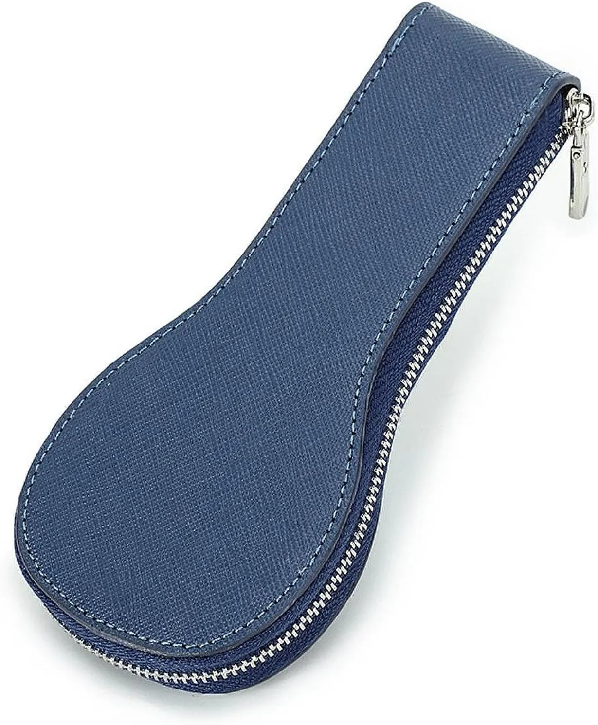 Shockproof Cushioned Interior Suede Velvet reachable Single Slot Watch Case, Blue Watch Storage Box Watch Box Multifunctional Hard Shell 