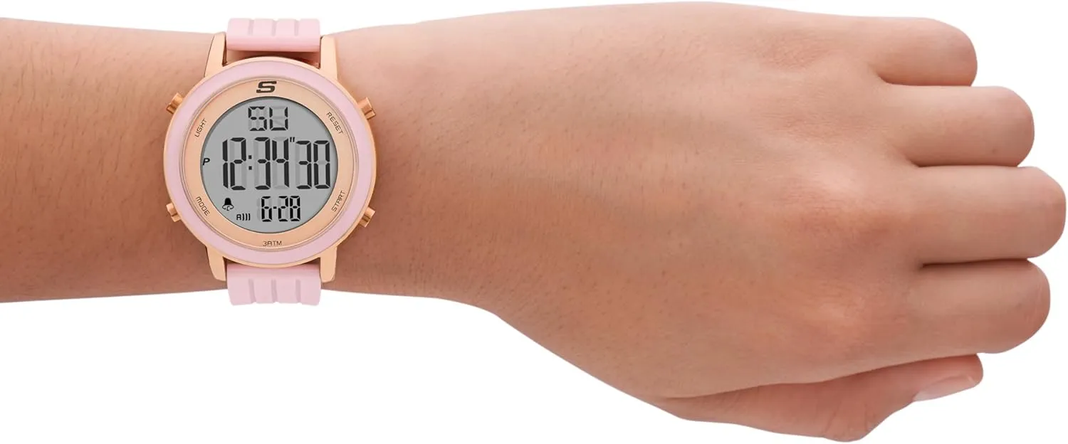 Silicone Watch for Women sum phytoremediation spaceship honey disseminate Skechers Magnolia Digital 