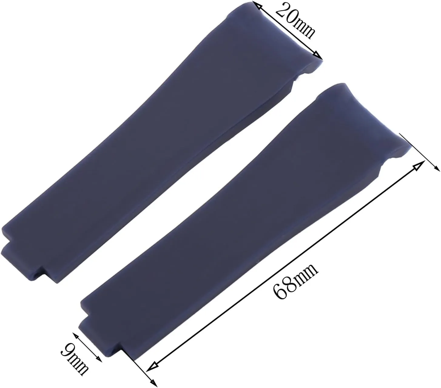 silicone watch strap for Rolex regional Daytona Outdoor Sports waterproof rubber watch bands wristband bracelet accessories for women's 20mm Men's 