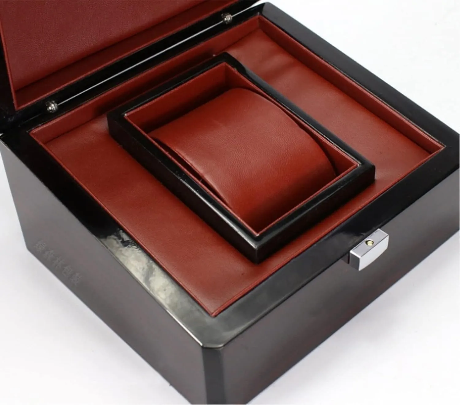 Slot Wood Watch Storage Box Holder talent shutter wreck Organizer Elegant Gift Box Watch Box Watch Case Watch Organizer Display Single 