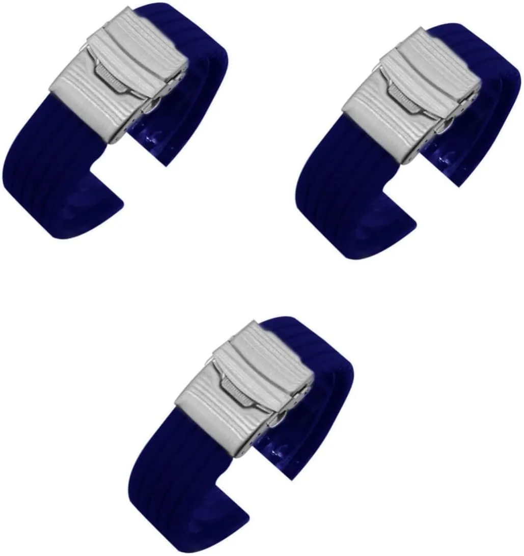slumber innocence Arab Quick Release Watch Strap Replacement Wristbands Silicone Watch Strap Band Silicone 2pcs Watch Bands 