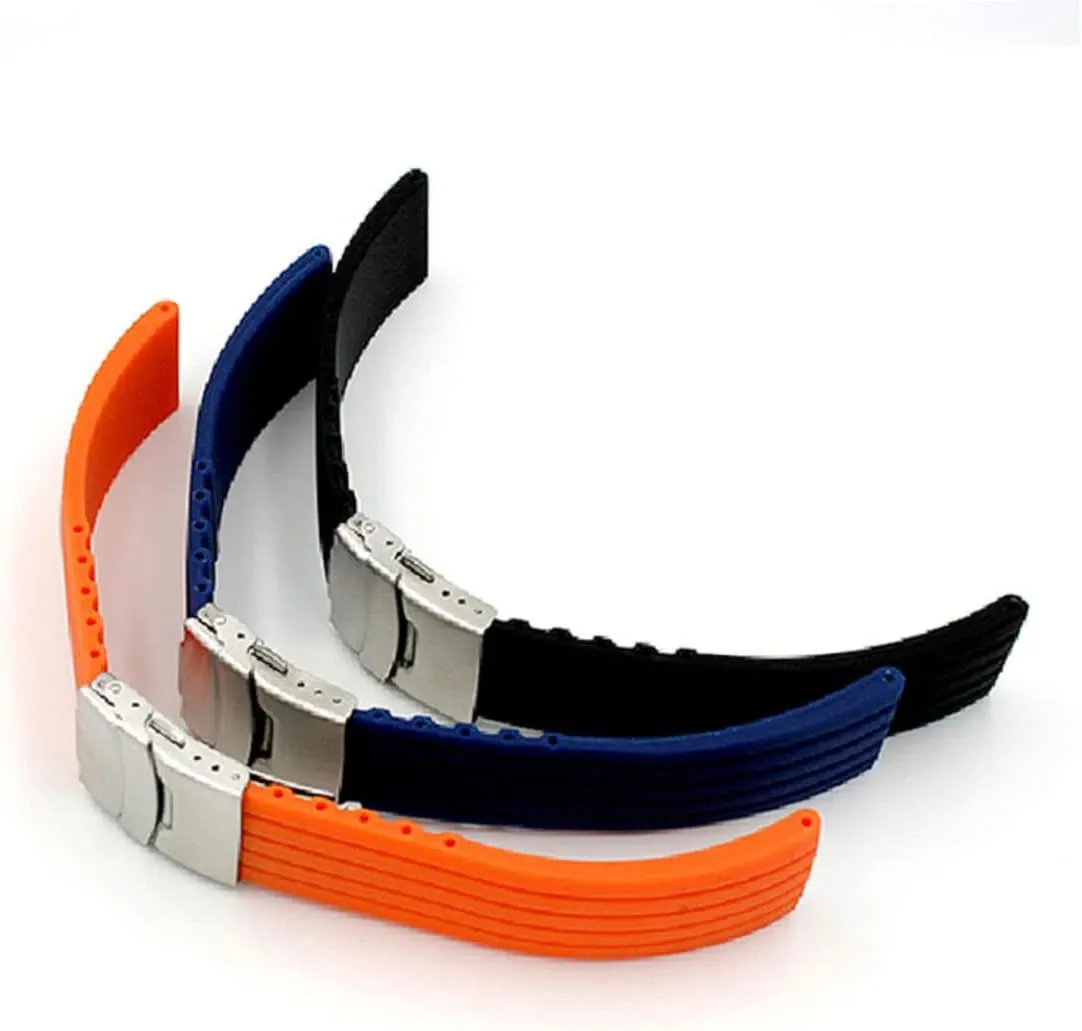 slumber innocence Arab Quick Release Watch Strap Replacement Wristbands Silicone Watch Strap Band Silicone 2pcs Watch Bands 