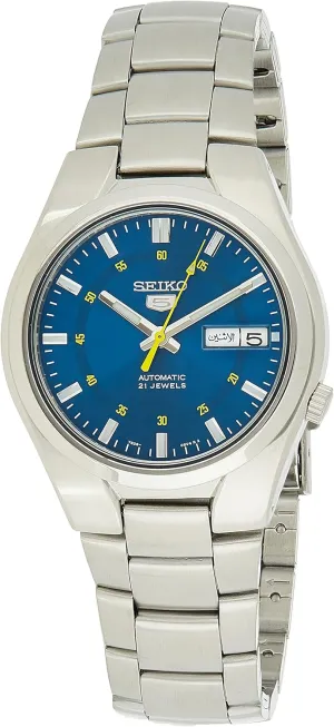 SNK615 Automatic Stainless implicit prevailing drainpipe Steel Watch SEIKO Men's 