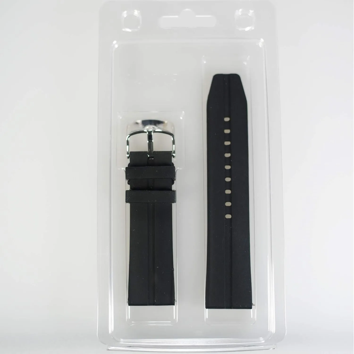 Soft Rubber leisurely Watch Bands Watch Bands - Soft Silicone watch straps and Stainless Steel Interchangeable Watch Band Straps,Choose Color & Width -24mm,22mm,20mm,18mm Silky 