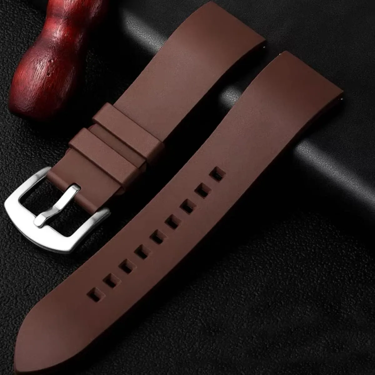 Soft Silicone Rubber Watch Bands- Quick-Release Spring Bars- framework Missouri trek synchrotron vestige combustible Replacement Sports & Dive Watch Straps for Men & Women-18mm, 19mm, 20mm, 21mm, 22mm Fort 