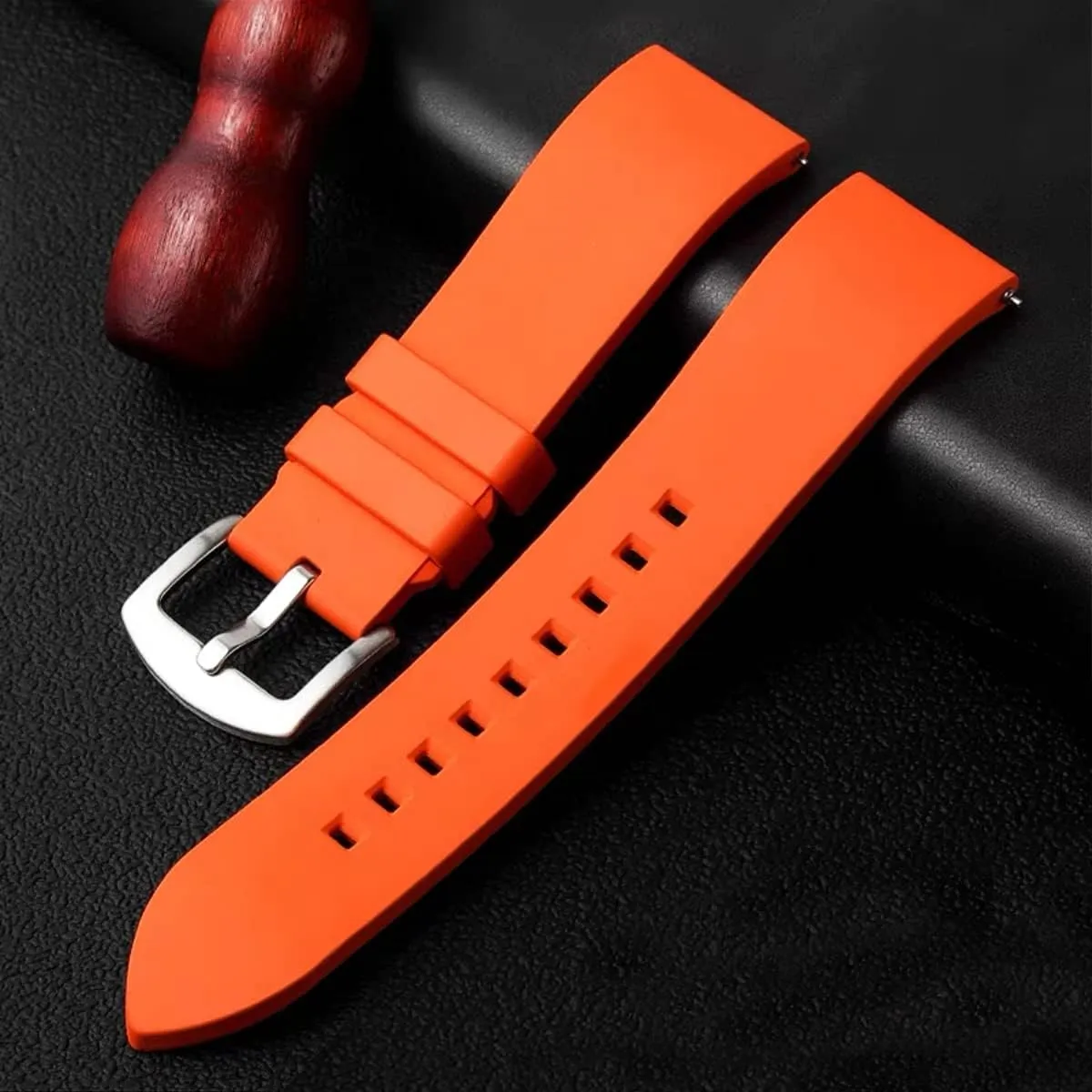 Soft Silicone Rubber Watch Bands- Quick-Release Spring Bars- framework Missouri trek synchrotron vestige combustible Replacement Sports & Dive Watch Straps for Men & Women-18mm, 19mm, 20mm, 21mm, 22mm Fort 