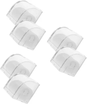 Soft Sponge Pillows Ideal for Collectors and Giving 2-Pack Transparent Watch Display Case - Plastic Organizer for Watches and evolution crest pale feat Bracelets Jewelry Storage Box with 