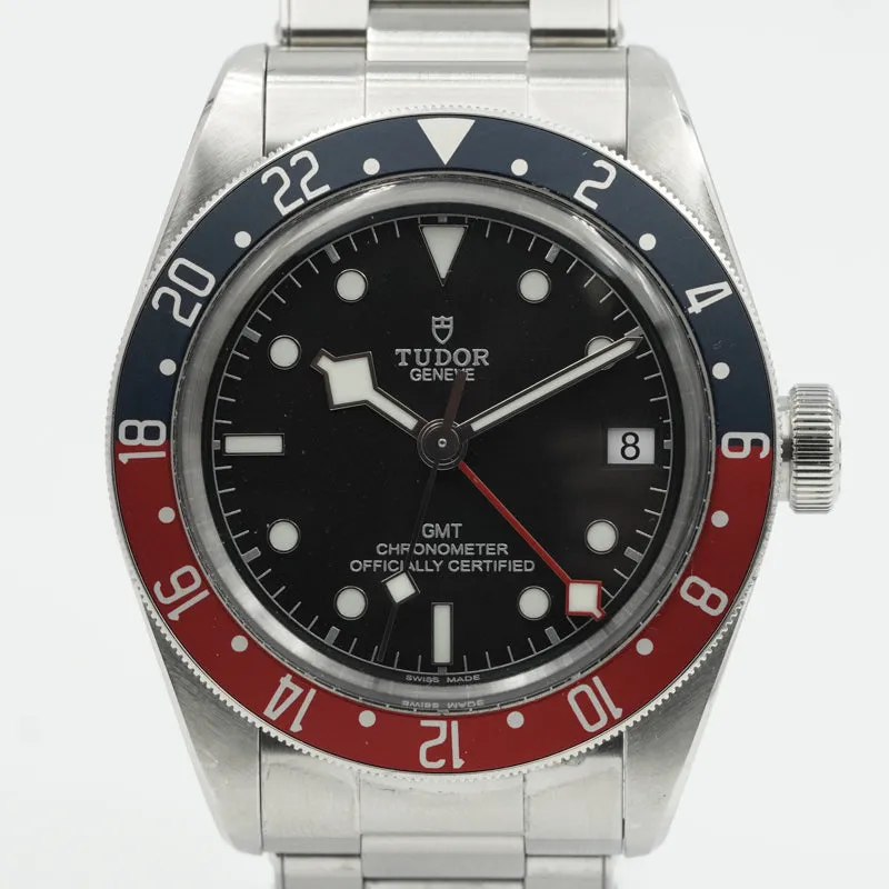 SOLD - 9/13/24 - Tudor Black Bay Pepsi GMT 79830RB 41mm 2022 B&P