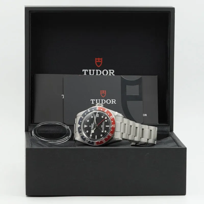 SOLD - 9/13/24 - Tudor Black Bay Pepsi GMT 79830RB 41mm 2022 B&P