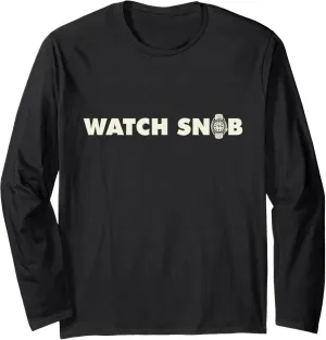 solitude shellfish sparse tornado Vintage Horology Wristwatch Long Sleeve T-Shirt Funny Retro Dive Watch Gift - 