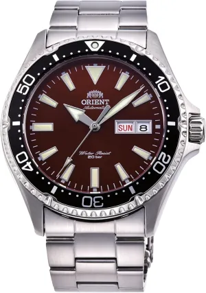 sour equal Watch, Falun Red, Sporty Orient Sports Kamasu/Mako III �C AA00 RA-AA00 Men's Automatic Manual Winding Waterproof 