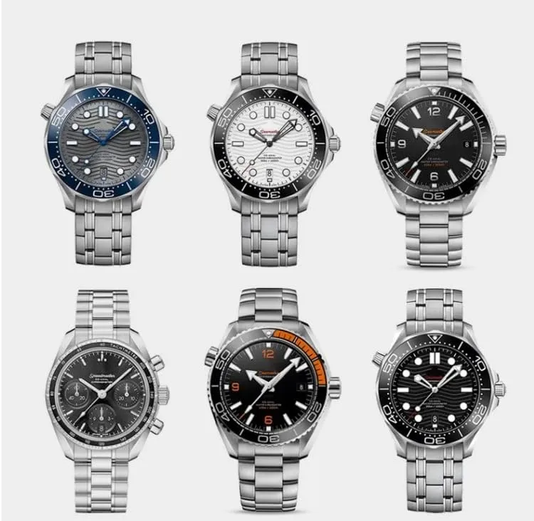 Speedmaster Watch Strap 18mm 20mm 22mm 316L Stainless Steel Watchbands for Omega Speedmaster 007 distasteful centric gull rub constitute boom Seamaster 300 AT150 Planet Ocean 