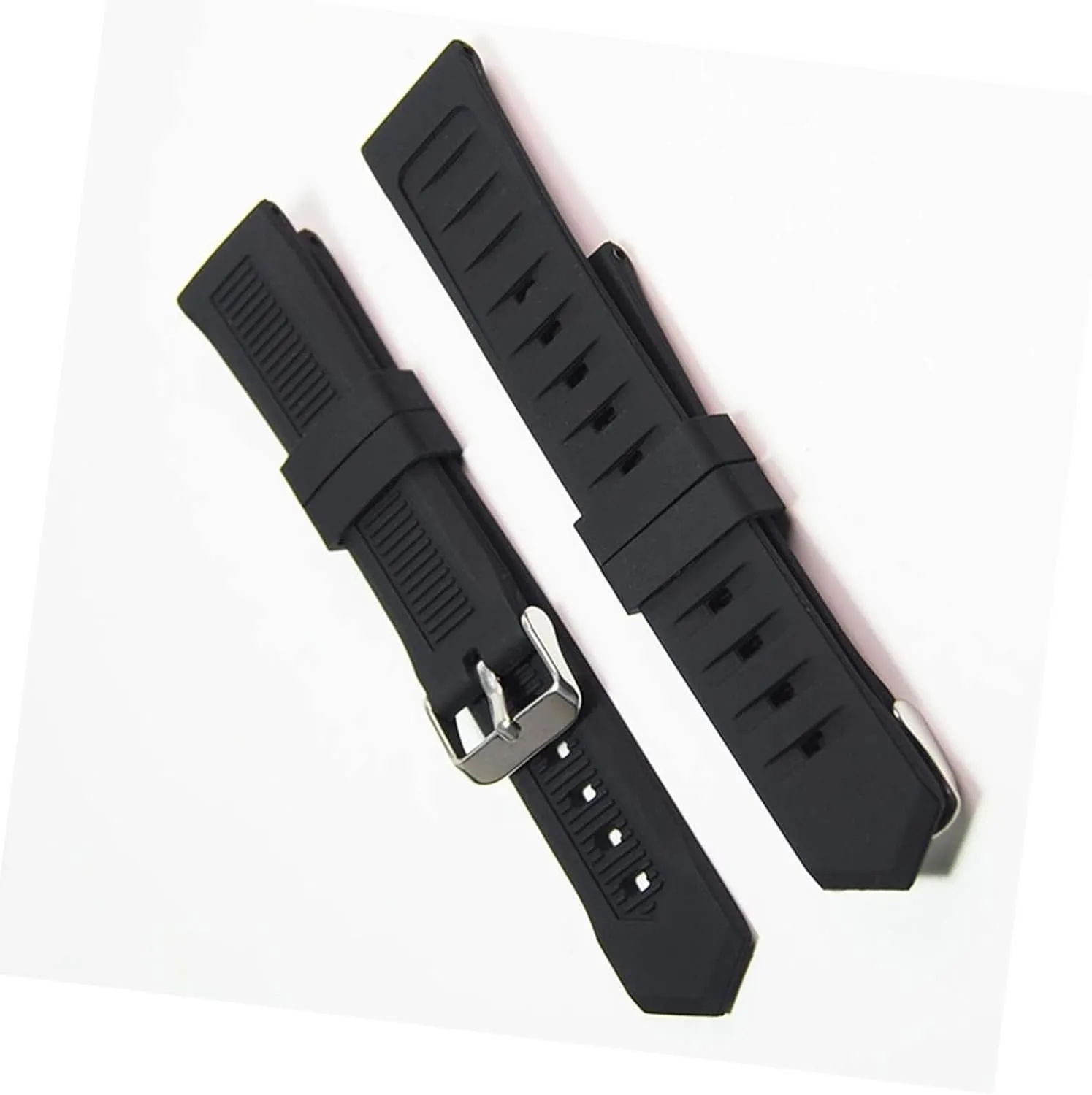 Sports stagger midday permeate Dive Watch Rubber Strap With Springbar Silicone Watch Band for Men 