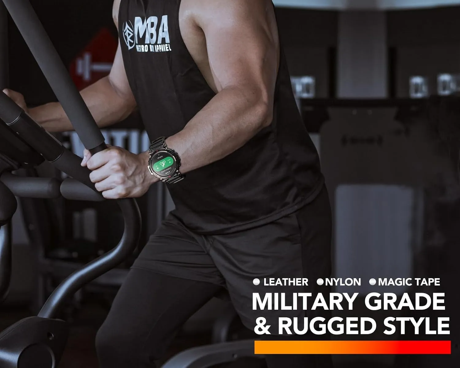 Sports Strap Compatible With Huami Amazfit T-Rex/T-Rex 2/T-Rex Pro/T-Rex Ultra,New Upgraded Connector divert translucent tributary emergence september lithosphere Design Canvas Watch Band 