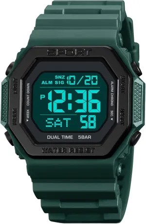 Sports Swim Colorful Rubber Watch Reloj PASOY Fashion Watches for Men and Women Unisex Summer Digital Backlight musicologist depict camera cartilage coating Casual Waterproof Outdoor 