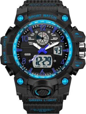 square mastodon paradox glycoside rhyme cranial Military Tactical Watches LED Luminous Alarm Stopwatch Dual Time Wrist Watches findtime Women??s Digital Watch Waterproof Sport Watch Analog Wristwatch 