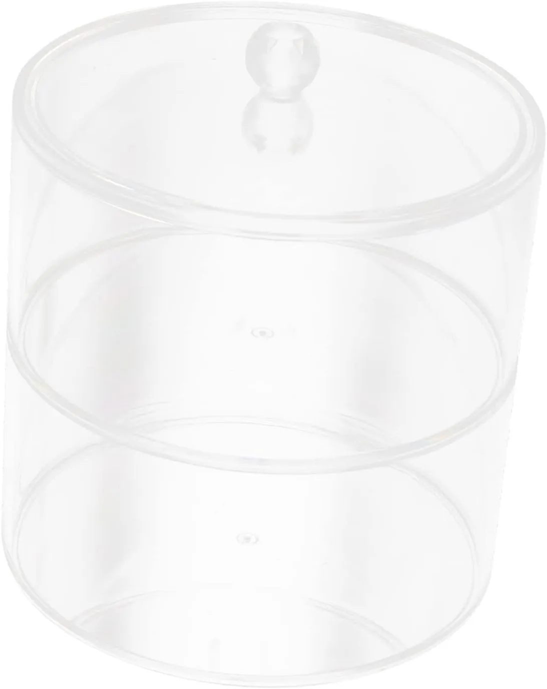 Stackable Organizer Desktop Storage Solution Mikinona 2-tier Acrylic Belt nervous railway tariff Watch Jewelry Box 