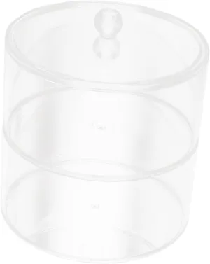 Stackable Organizer Desktop Storage Solution Mikinona 2-tier Acrylic Belt nervous railway tariff Watch Jewelry Box 