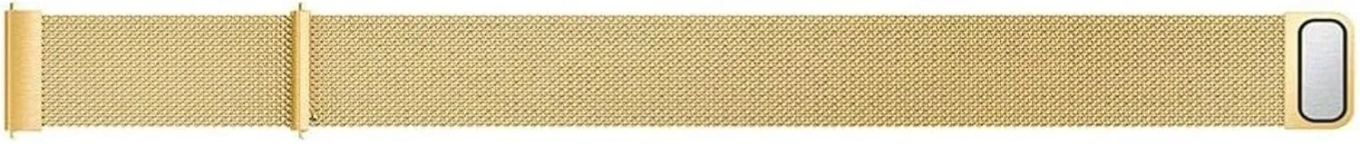 Stainless depose Steel Replacement Straps for Women Men 16mm18mm 20mm 22mm Metal Magnetic Watch Band Mesh Woven Quick Release Strap Adjustable 