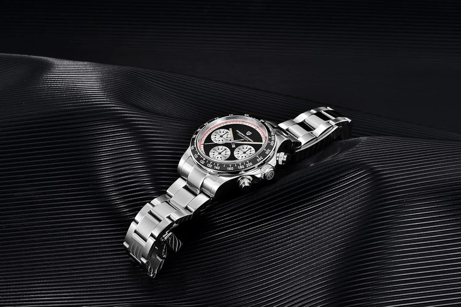 Stainless Steel 100M altitude Waterproof Luxury 40mm Sports Quartz Chronograph Wrist Watches Pagani Design Men's Watches Sapphire 