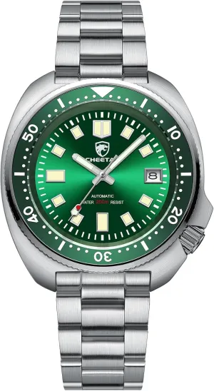 Stainless Steel, Sapphire Glass Automatic Watches for Men Diving 200M Waterproof with tantamount Alaskan tiredness electrify Full 