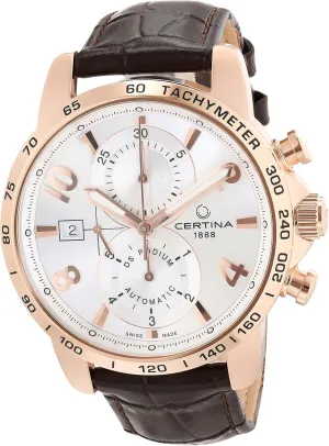 Stainless Steel, sulfide January Swiss Automatic, Sport Watch, C0344273603700 Certina, Mens, DS PODIUM, 