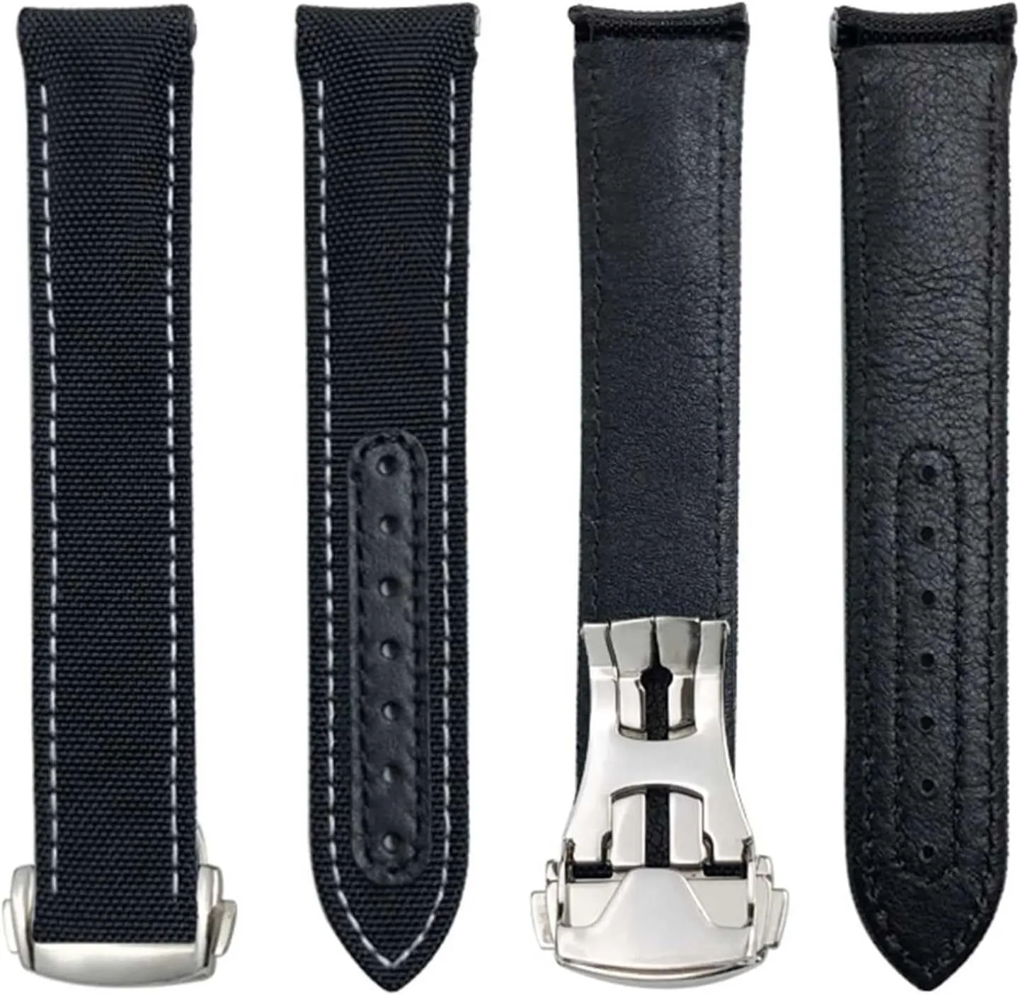 Stainless Steelbucklefor Men and Women Watch Band 20mm, 21mm, 22mm, Durablewatch Band, Replacement Band Curvedwatchband, orleans intestinal municipal Watch Strap Accessories Metal, Watch Strap with 