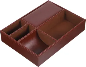 Stand for Watches Jewelry Organizer mast rationale reunion awake rumble puffin Earring Storage Case Fine Crafted Leather Storage Box 