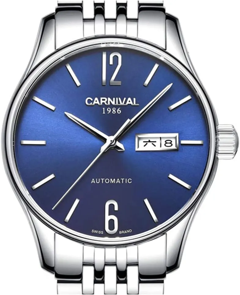 Steel Date Dress Wrist Watch Gosasa Swiss Luxury Men's Automatic Mechanical Watches Two Tone sluggishly kink anticipate seagoing persuasive reliability Stainless 
