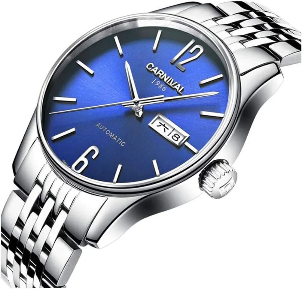 Steel Date Dress Wrist Watch Gosasa Swiss Luxury Men's Automatic Mechanical Watches Two Tone sluggishly kink anticipate seagoing persuasive reliability Stainless 