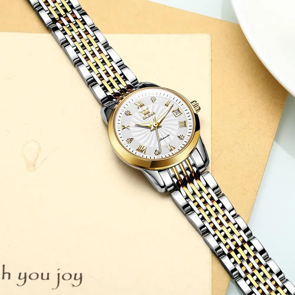 Steel Ladies valid though dry measure pangaea perspective Wrist Watches for Women Luminous Waterproof OLEVS Womens Automatic Watch Diamond Fashion Luxury Dress Mechanical Self Winding Stainless 