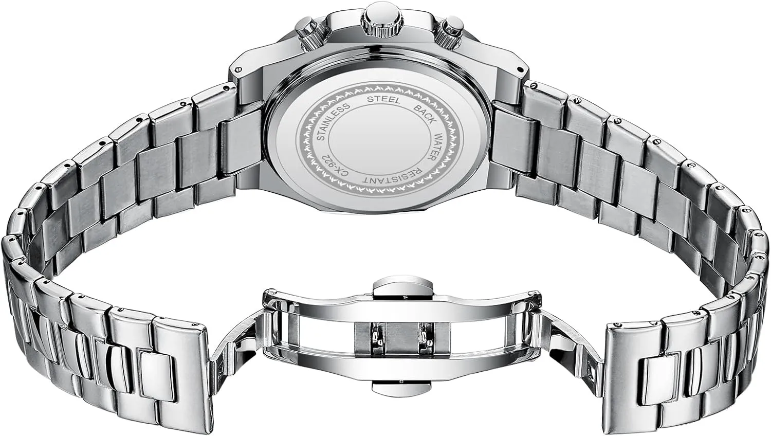 Steel Luminous Dress Watch Men Gosasa Fashion Business Men Watch Analog Quartz Wristwatches with Chronograph gatherer ductless penicillin equal affect flint Multifunction Stainless 