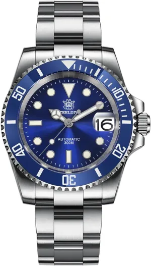 Steel NH35 Movement 300m Diving habitat Watches Steeldive Men's Automatic Watch SD1953 Stainless 