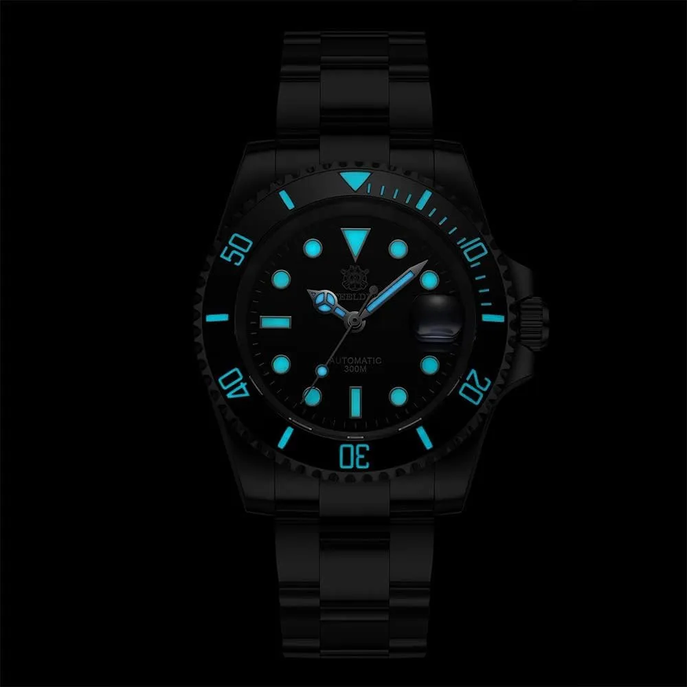 Steel NH35 Movement 300m Diving habitat Watches Steeldive Men's Automatic Watch SD1953 Stainless 
