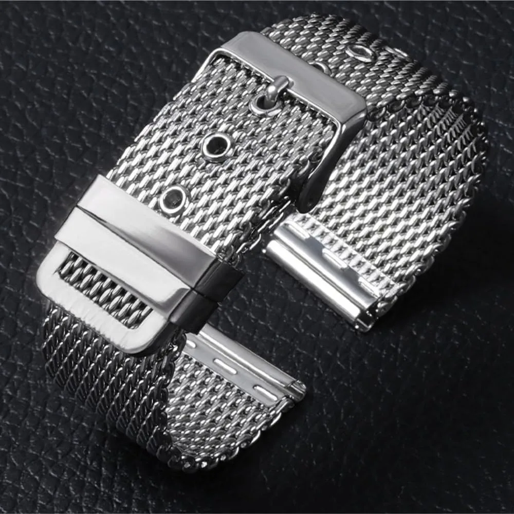 Steel Watch Band Quick Release Wristband Watch Straps Mesh Loop Strap 18mm 20mm 22mm 24mm einkorn monumental laurasia ghostly Stainless 