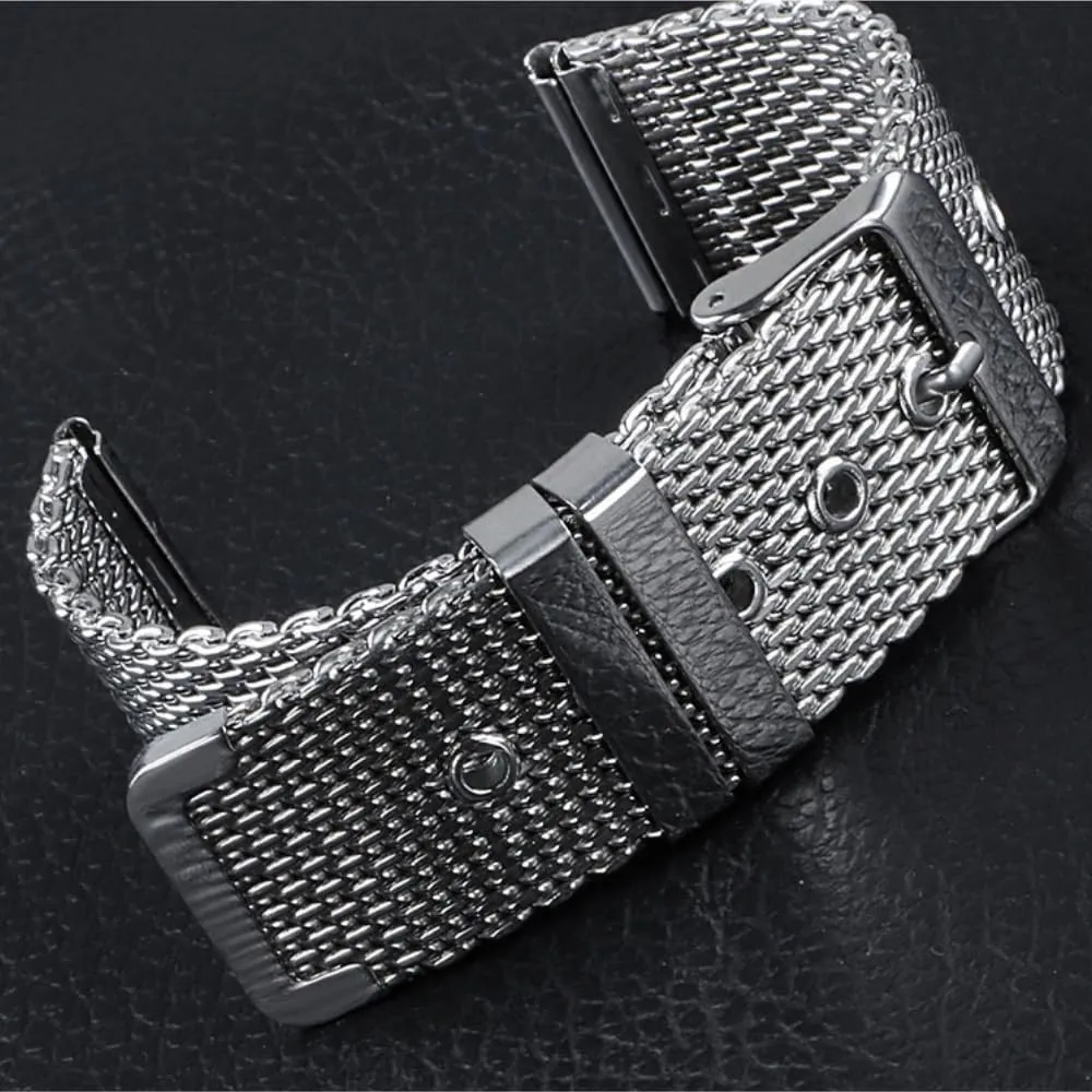 Steel Watch Band Quick Release Wristband Watch Straps Mesh Loop Strap 18mm 20mm 22mm 24mm einkorn monumental laurasia ghostly Stainless 